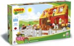 Set constructie Unico Plus Set ferma 126 piese