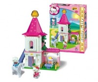 Set constructie Unico Plus Hello Kitty Castel