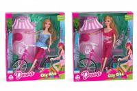 Papusa cu bicicleta Donna