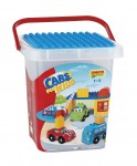 Set constructie cuburi Unico Galetusa Masini si Garaj 35 piese