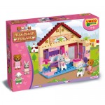 Set constructie Unico Maximilian Families Salon de infrumusetare 80 piese