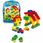 Rucsac transparent din plastic cu 150 piese Unico multicolor 