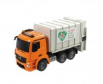 Camion gunoi Mercedes Arocs cu telecomanda Mondo 63523 scara 1:20 cu container inclus