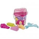 Set Androni pentru nisip, galetusa cu accesorii patiserie si inghetata