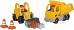 Set constructie Unico santier cu doua masini