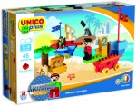Set constructie Unico batalie pirati 46 piese
