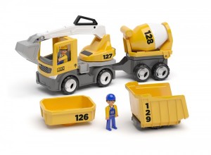 Set vehicule de constructii Roto Efko 8 piese