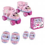 Set role cu genunchere si cotiere Minnie Mouse