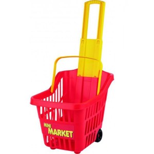 Cos de cumparaturi Androni Mini Market pentru copii