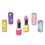 Set poptastic 2 rujuri colorate cu 2 capace de schimb Create It pentru fetite